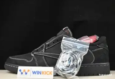 Hyperoad (with TRAVIS accessories) 1 BLACK AIR LOW OG SCOTT JORDAN X  BLACK 0623